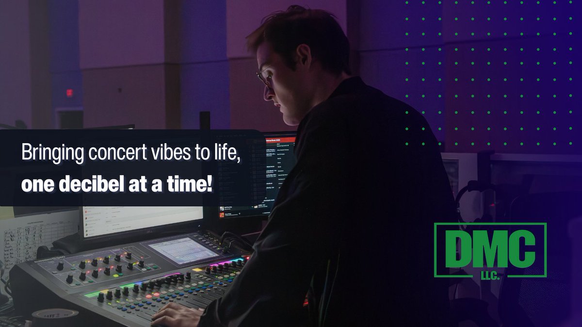 DuRantMediaCo's tweet image. Bringing concert vibes to life, one decibel at a time! #TechWizard #SoundMagic #ConcertLife