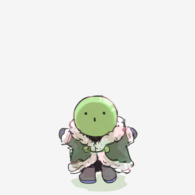 頭そのままにボディで デッッカちいこ になってほしいな………。の絵です 