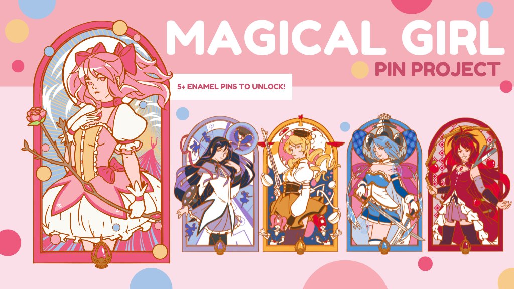 Here we go again! 
The KS promo page is now live - if you're interested pls check out the page below and sign up for notifications <3 #MadokaMagica