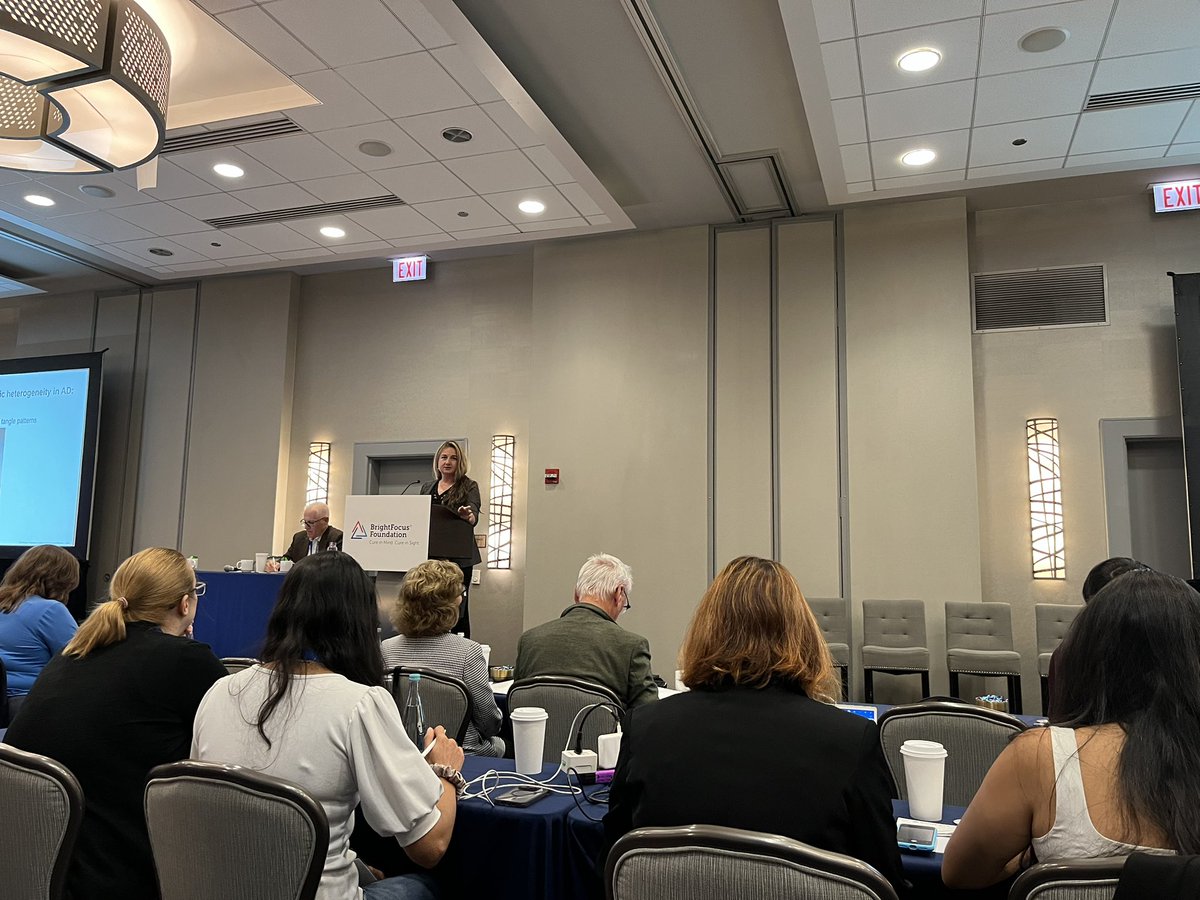 Bri McWhorter (@acttocap) on Twitter photo Love hearing <a href="/DrNeuroChic/">Prof. Melissa E. Murray 📸🔬</a> talk about her work! She gave a FANTASTIC talk at the <a href="/_BrightFocus/">BrightFocus Foundation</a> #ALZFastTrack! Love hearing <a href="/DrNeuroChic/">Prof. Melissa E. Murray 📸🔬</a> talk about her work! She gave a FANTASTIC talk at the <a href="/_BrightFocus/">BrightFocus Foundation</a> #ALZFastTrack!