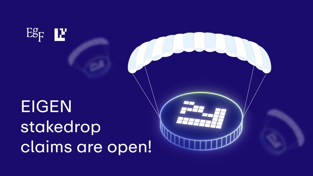 Benron977's tweet photo. ⭐️ $EIGEN AIRDROP LIVE ⭐️ 
 
 ➡️ https://t.co/fiKiH2Avpg 
 
 #Airdrop #bitcoin #BTC #ltc #PEPE $MATIC airdrop crypto #cryptonews $ADA $USDT #giveway #NFTs #BAYC $USDC $BNB #AAVE #SEI #Binance #coin #drop #okx #memecoin #Coinbase #GALXE #ZEALY gl https://t.co/y37OxreYG3