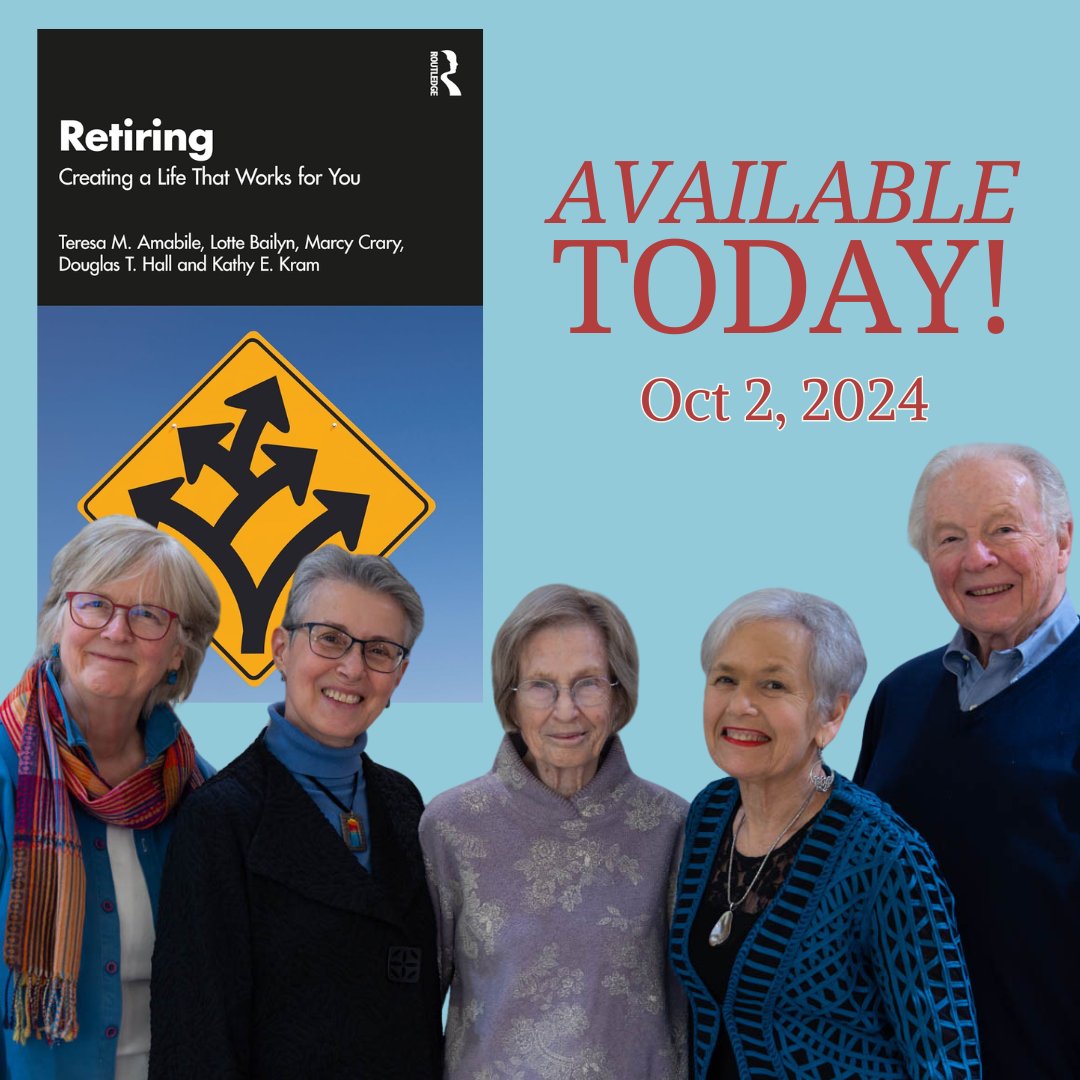 Teresa Amabile (@teresaamabile) on Twitter photo The day has arrived! Retiring: Creating a Life That Works for You is officially out today. Thanks so much to <a href="/HarvardHBS/">Harvard Business School</a> and everyone who supported my team in our decade of research leading to this publication! amzn.to/4douww7 The day has arrived! Retiring: Creating a Life That Works for You is officially out today. Thanks so much to <a href="/HarvardHBS/">Harvard Business School</a> and everyone who supported my team in our decade of research leading to this publication! amzn.to/4douww7