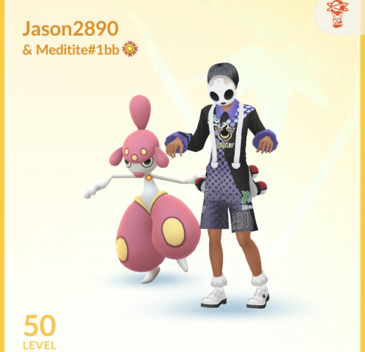 “Strong Pokémon.  Weak Pokemon.  That is only the selfish perception of people.  Truly skilled trainers should try to win with their favorites.”

Not the first streamer to Legend this season, but happy to cross the finish line with my all-time favorites Medicham and Bastiodon! 🥰