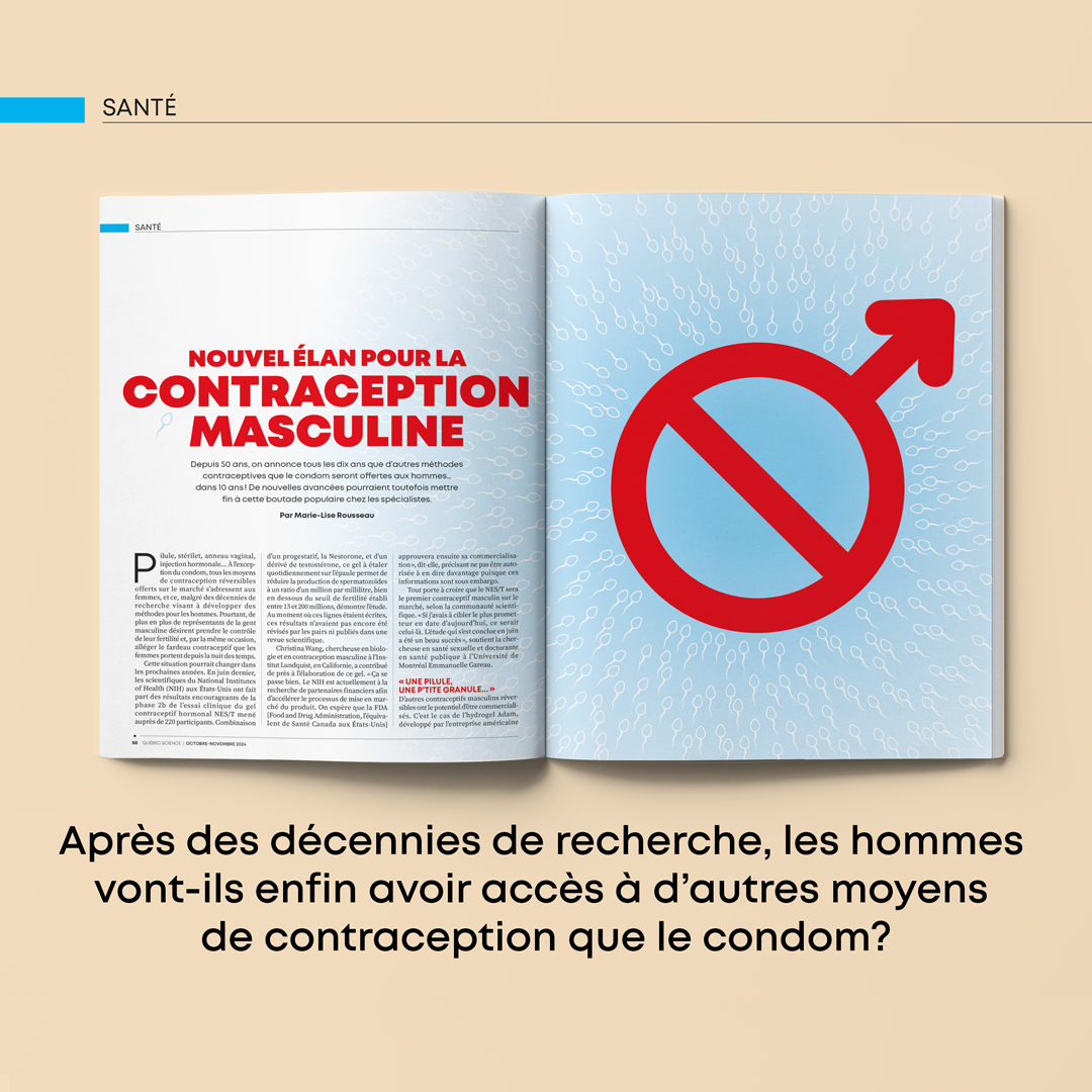 ✨ Un avant-goût de notre numéro d'octobre-novembre!
Abonnez-vous dès maintenant!
quebecscience.qc.ca/abonnez-vous/