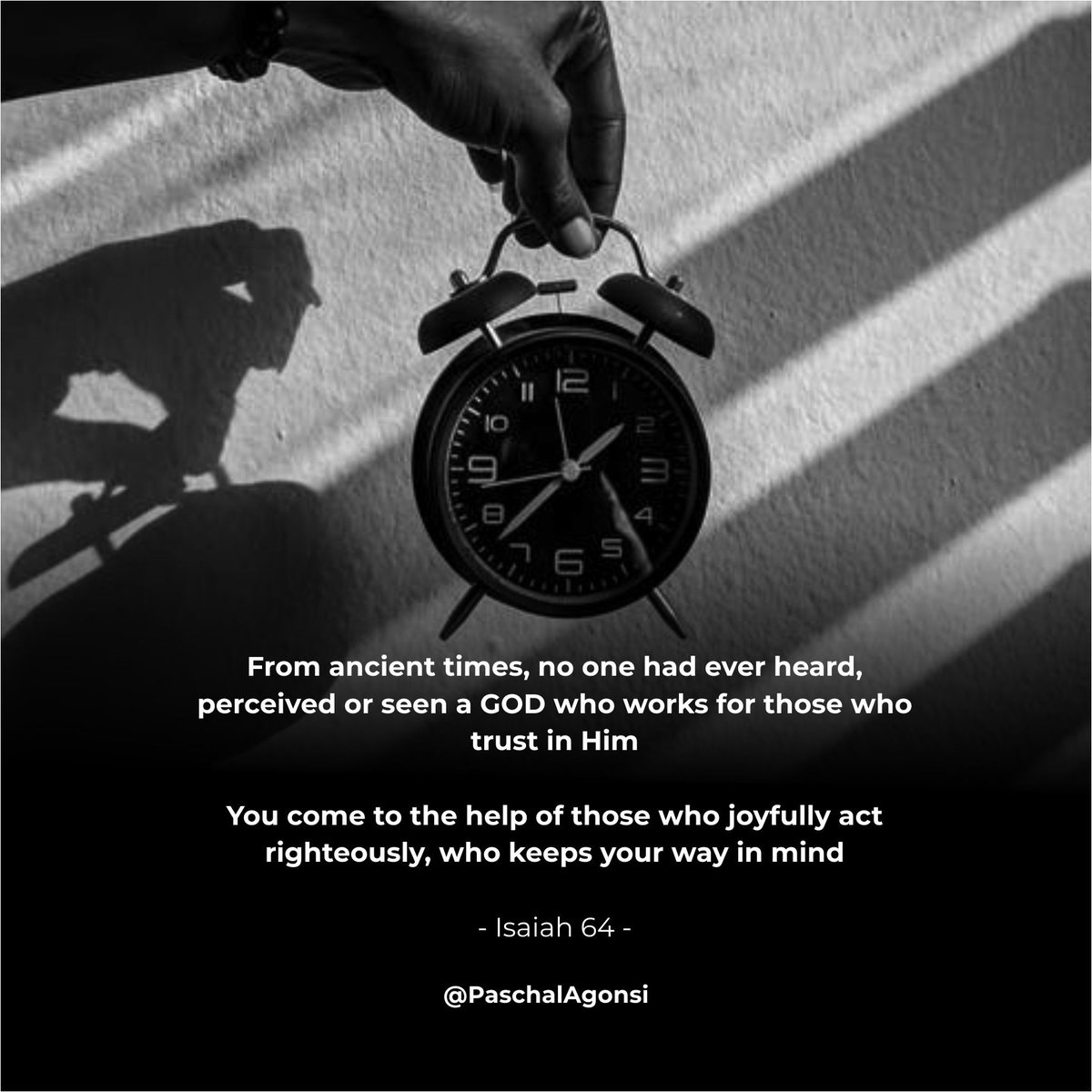 PaschalAgonsi's tweet photo. The LORD comes to the help of those who joyfully act righteously.... #WalkWithGOD #BibleDaily https://t.co/JqIbZBzYaF