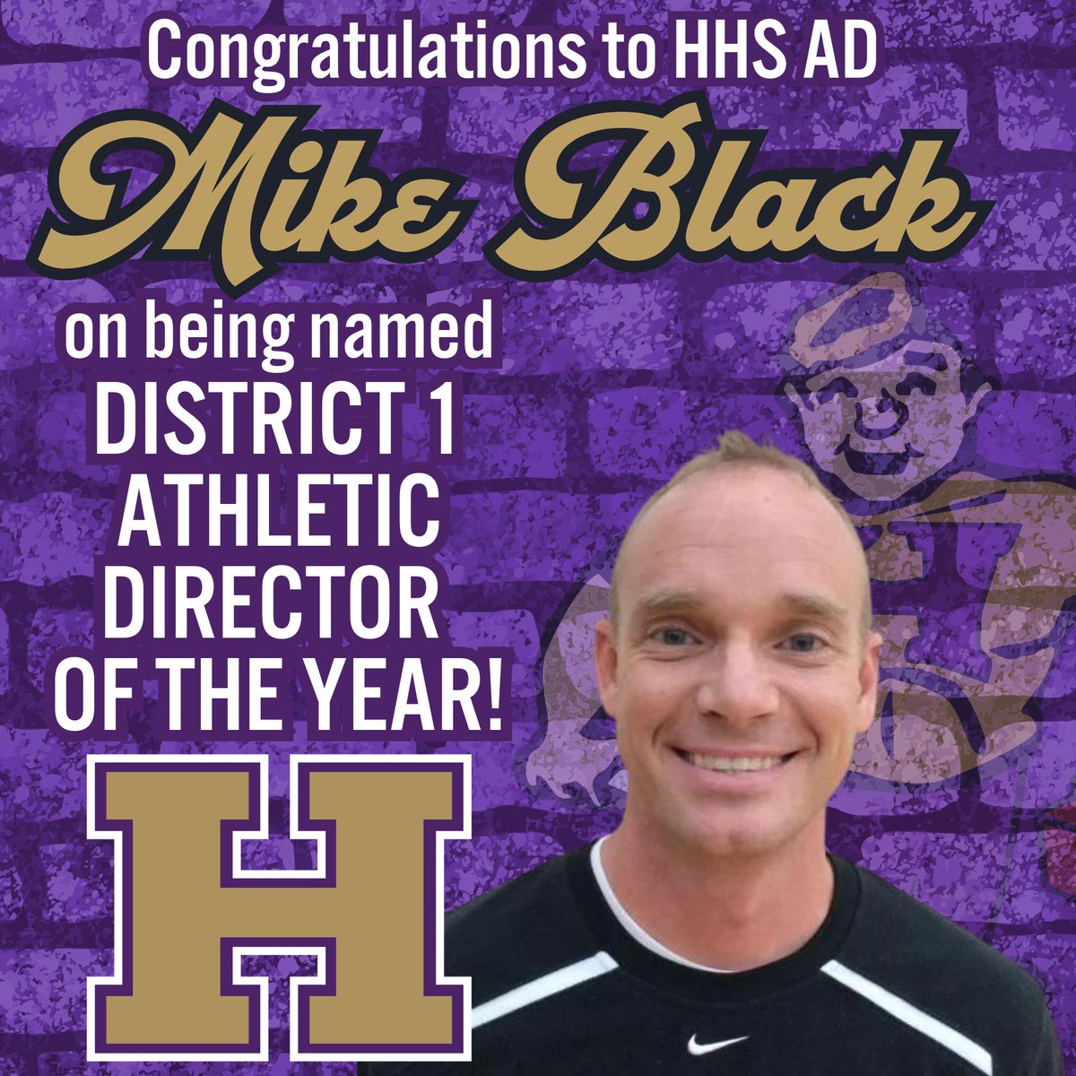 Congratulations to our own Mike Black on this well-deserved honor! He is ALWAYS demonstrating what it means to Be Excellent On Purpose! 💜💛