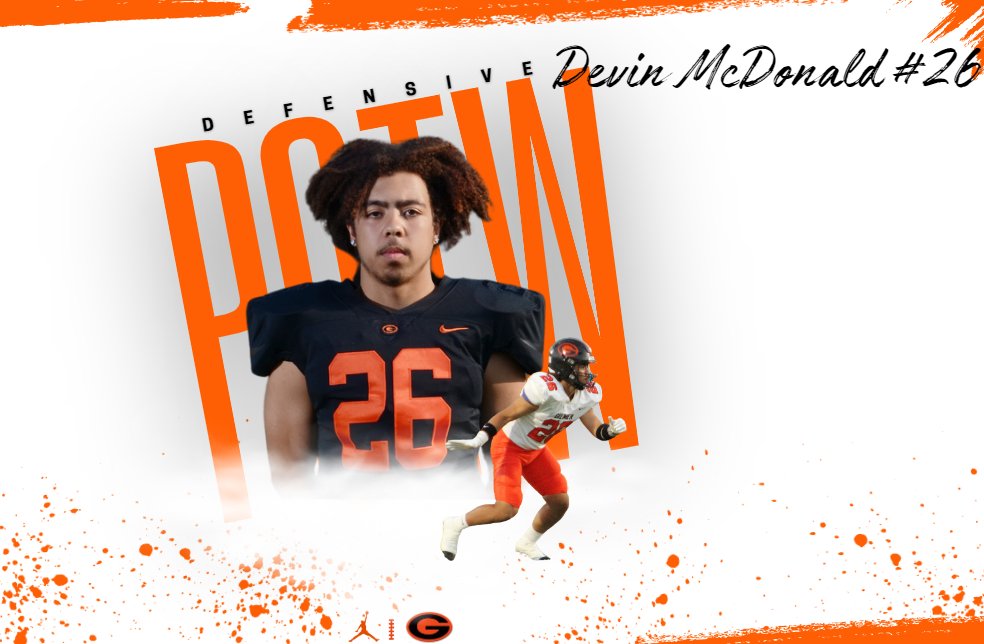 Defensive Player of the Week vs Brenham

2026 LB <a href="/DevinMcDonald_1/">Devin McDonald</a>