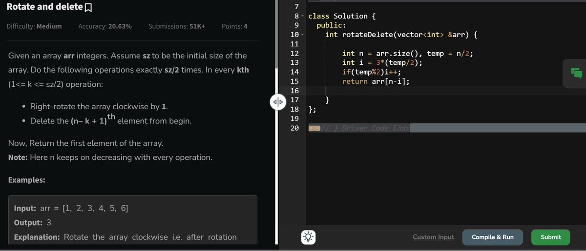Pprratikk's tweet image. Day 21 of 21 days coding challenge
@geeksforgeeks
@DeutscheBank
#21DaysOfCoding #CodingChallengeg #LearnToCode #GeekForGeeks #ING #DeutscheBank #geekstreak2024