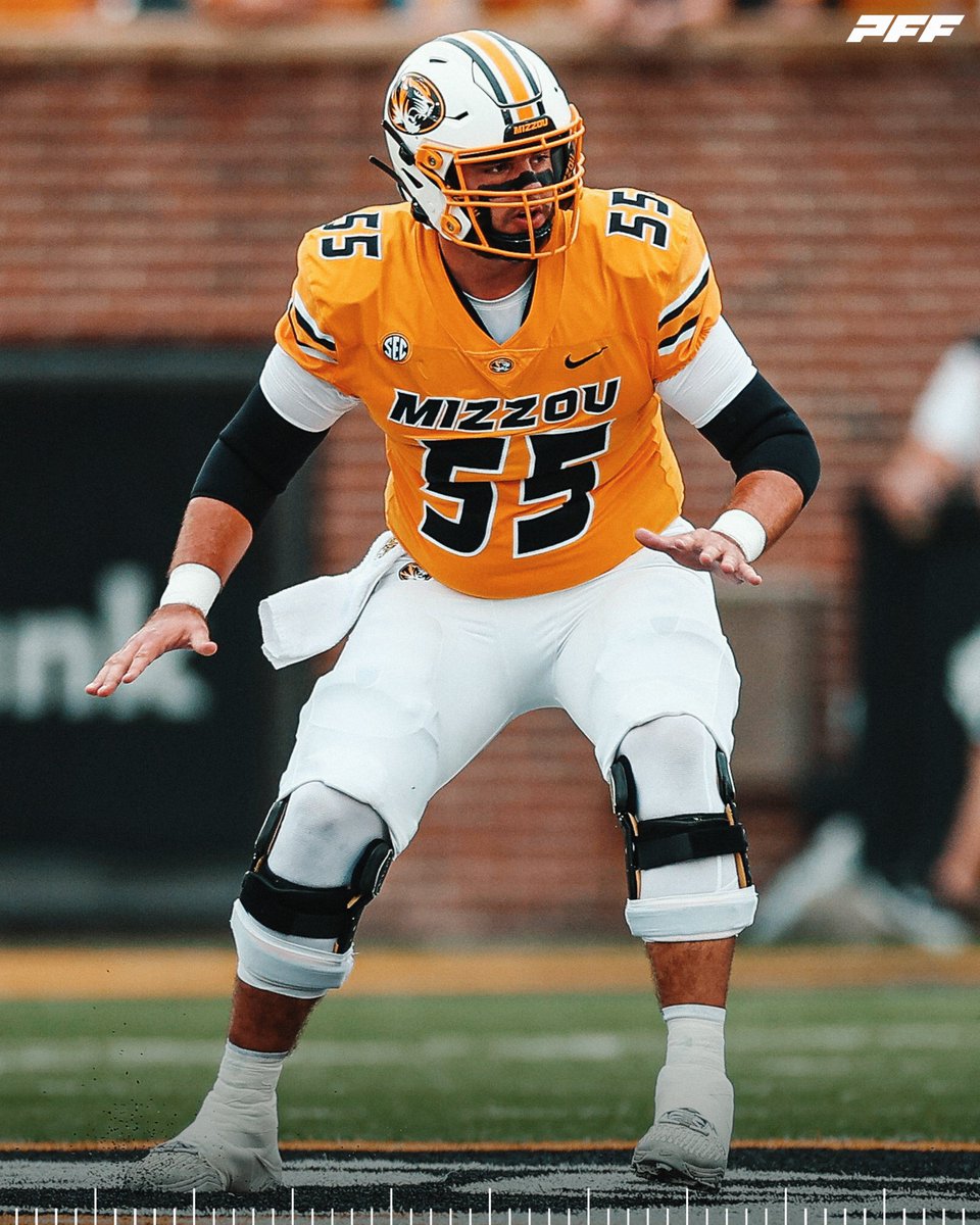 PFF College (@pff_college) on Twitter photo Highest Graded Center This Season:
π― Connor Tollison, Missouri: 82.8
<a href="/MizzouFootball/">Mizzou Football</a> Highest Graded Center This Season:
π― Connor Tollison, Missouri: 82.8
<a href="/MizzouFootball/">Mizzou Football</a>