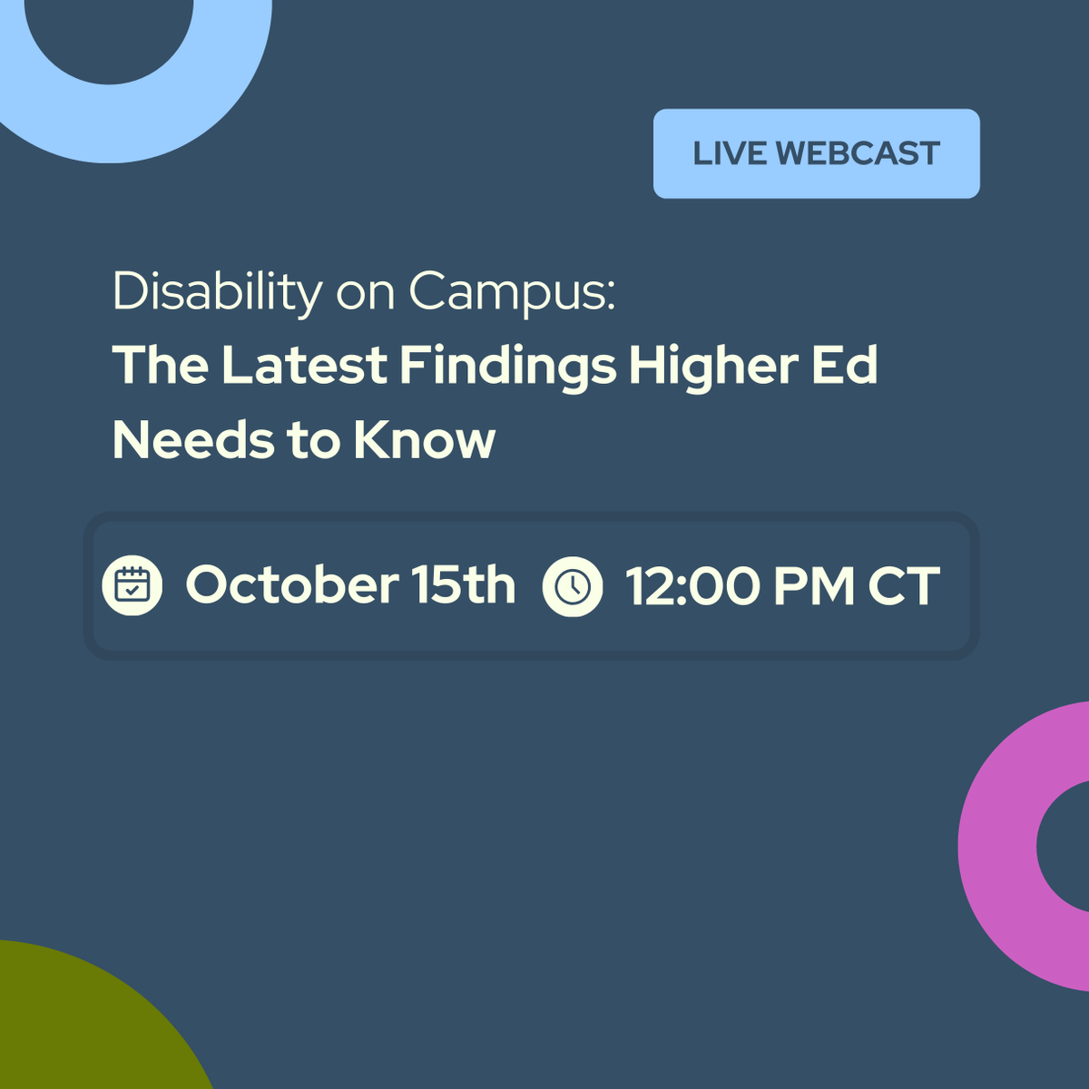 National Disability Center for Student Success tweet media