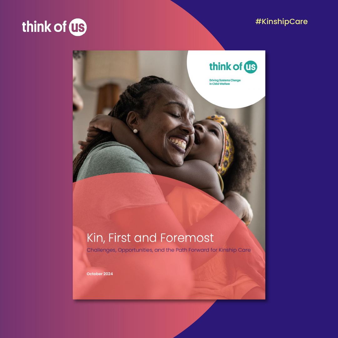 Our NEW "Kin, First and Foremost" report offers a roadmap to strengthen #kinshipcare in child welfare. 
500+ participants reveal:

-Need for broader kin definition
-Systemic barriers for kin caregivers
-Support gaps vs. non-kin foster families

Learn more: bit.ly/3ZIBc5b