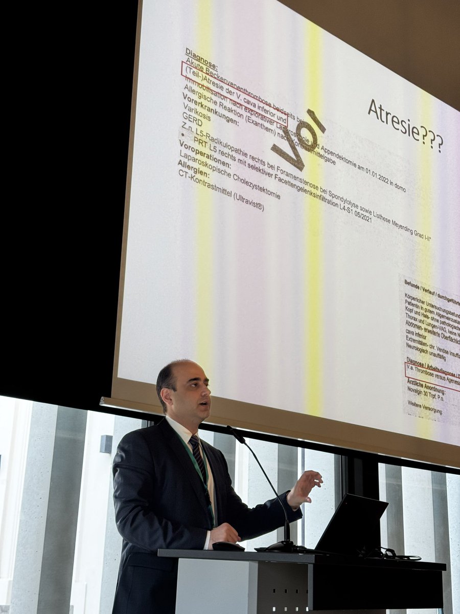 Thrilled to speak at #DGA2024 in Leipzig! 🎙️ Explored stenting, DVT interventions, and IVC occlusion treatments. Enjoyed vibrant discussions with top angiology experts. #VascularMedicine #MedicalConference #DVT #IVC_occlusion