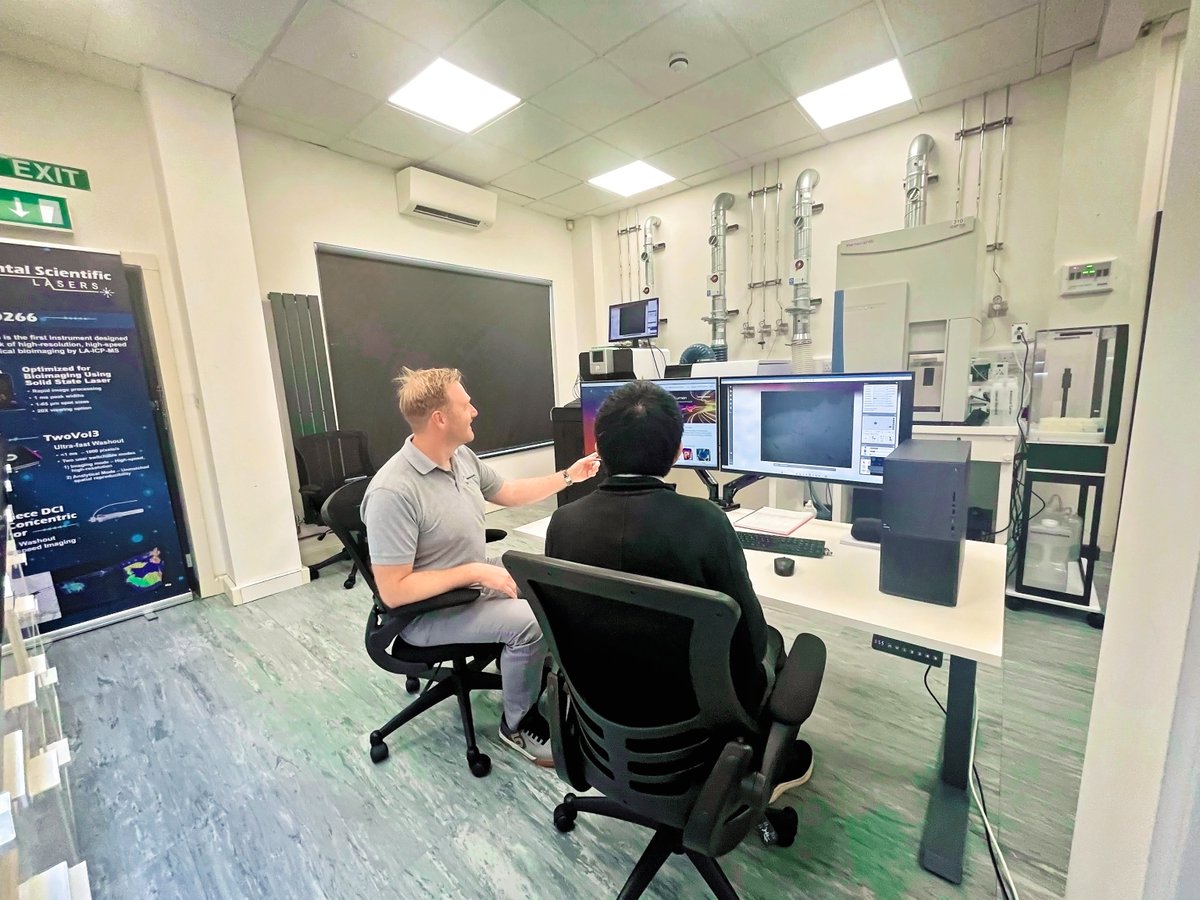 esi_icpms's tweet image. 🌍 We've launched our world class #ICPMS applications #demolab in the UK — equipped with the prep𝘍𝘈𝘚𝘛 3, imageGEO193, ESL213, ESLumen, LaserSC & MicroMill2.
This lab is for  demos, service training & sales-related sample analysis.
🔗 ow.ly/SB2X50TBmYG
💬 uk@icpms.com