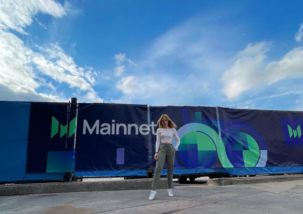 miaferrariii's tweet image. last day at #Mainnet2024