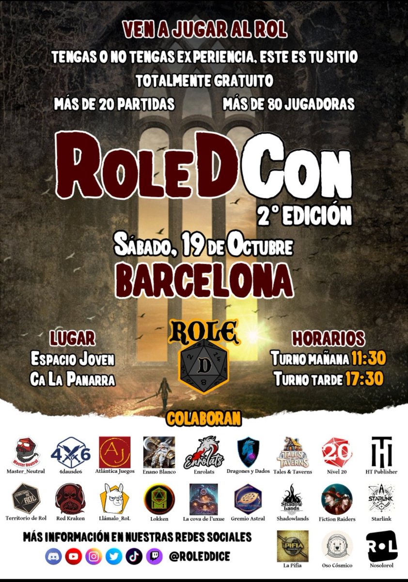 Hemos abierto nuevas plazas en el evento de octubre en Barcelona y ha habido algunas cancelaciones, así que si te quedaste sin plaza, es tu momento 😁