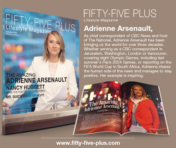 Amazing Adrienne Arsenault
As chief correspondent of CBC News and host of The National, Adrienne Arsenault has been bringing us the world for over three decades.
55plusshow.com #CoyleMediaGroup #fiftyfivepluslifestylemagazine
<a href="/followers/">はうはう</a>