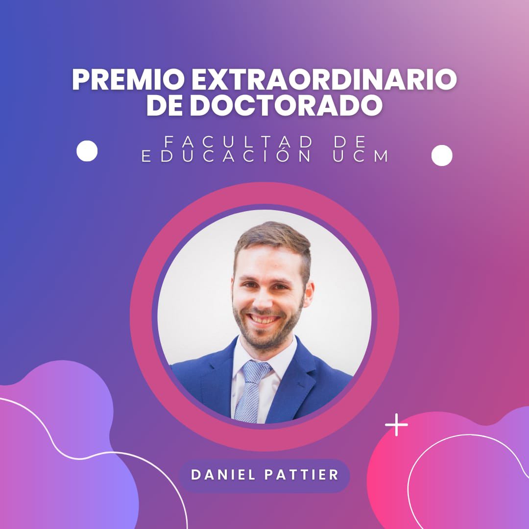 Muy emocionado por este reconocimiento. 
Premio extraordinario de doctorado en la <a href="/ucm_educacion/">Facultad Educación UCM</a> de la <a href="/unicomplutense/">Complutense</a> 
¡Seguimos avanzando con más ganas que nunca! 🚀
#PremioExtraordinarioDoctorado
