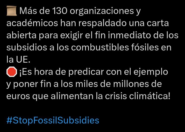 Hordago_org's tweet image. 📢 #StopFossilSubsidies ‼️