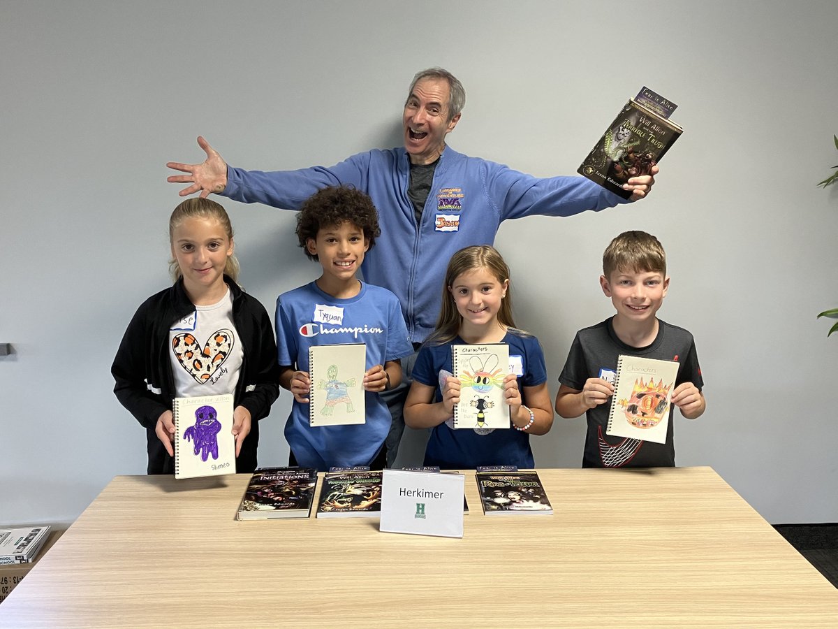 Students from Central Valley, Dolgeville, Herkimer, Little Falls, Owen D. Young, Poland &amp; West Canada Valley enjoyed creative writing &amp; illustrating w/ author Jason Edwards during the Herkimer BOCES Honors Program's "Creature Crafting 101!"

Read more: herkimer-boces.org/article/1797276