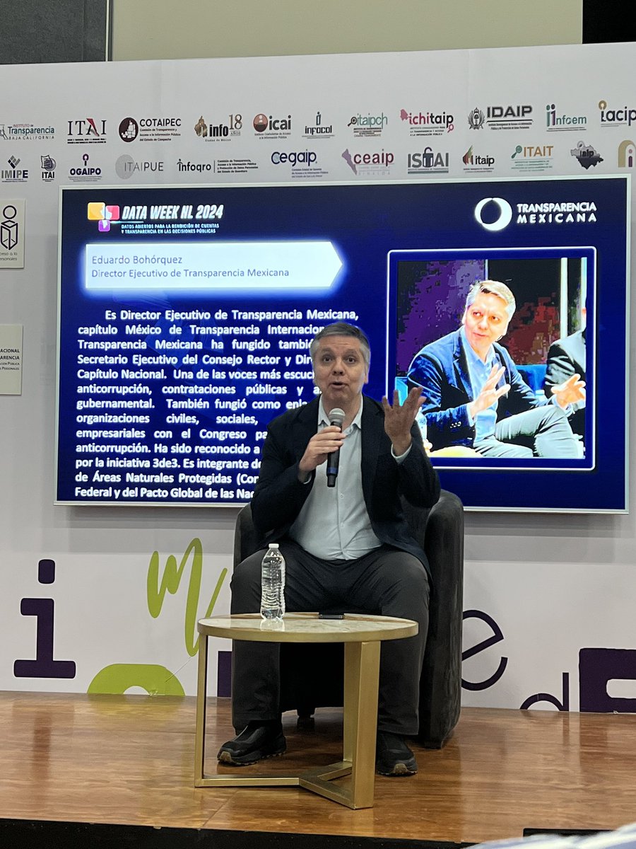 FelixRamirezB's tweet photo. Iniciando el #DataWeekNL 2024 desde la @FeriaLibroMty https://t.co/7Et2k3JhFy
