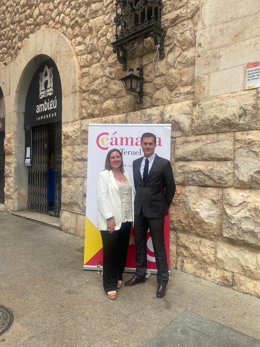 Felices de acompañar hoy a <a href="/camarateruel/">Cámara Teruel</a> en el acto de su 125 aniversario. Sin duda, un hito para el desarrollo económico de la provincia y orgullosos de estar presentes. 
¡Por muchos años más!