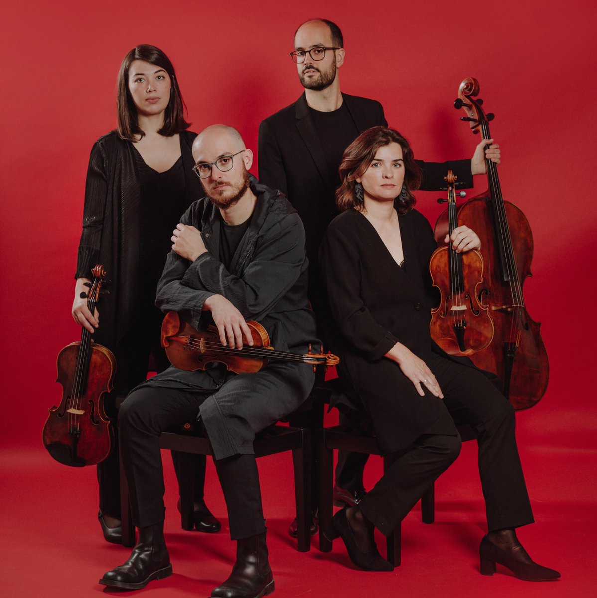 Ateneu de Banyoles (@ateneubanyoles) on Twitter photo Els nostres artistes residents d’enguany, el <a href="/CosmosQuartet/">CosmosQuartet</a>, finalitza la seva residència aquest dissabte amb el programa ‘Evolucions’ 🎻✨
🎼 És una oportunitat per copsar l’evolució del repertori per a quartet de corda a través de 3 autors: Haydn, Webern i Britten Els nostres artistes residents d’enguany, el <a href="/CosmosQuartet/">CosmosQuartet</a>, finalitza la seva residència aquest dissabte amb el programa ‘Evolucions’ 🎻✨
🎼 És una oportunitat per copsar l’evolució del repertori per a quartet de corda a través de 3 autors: Haydn, Webern i Britten