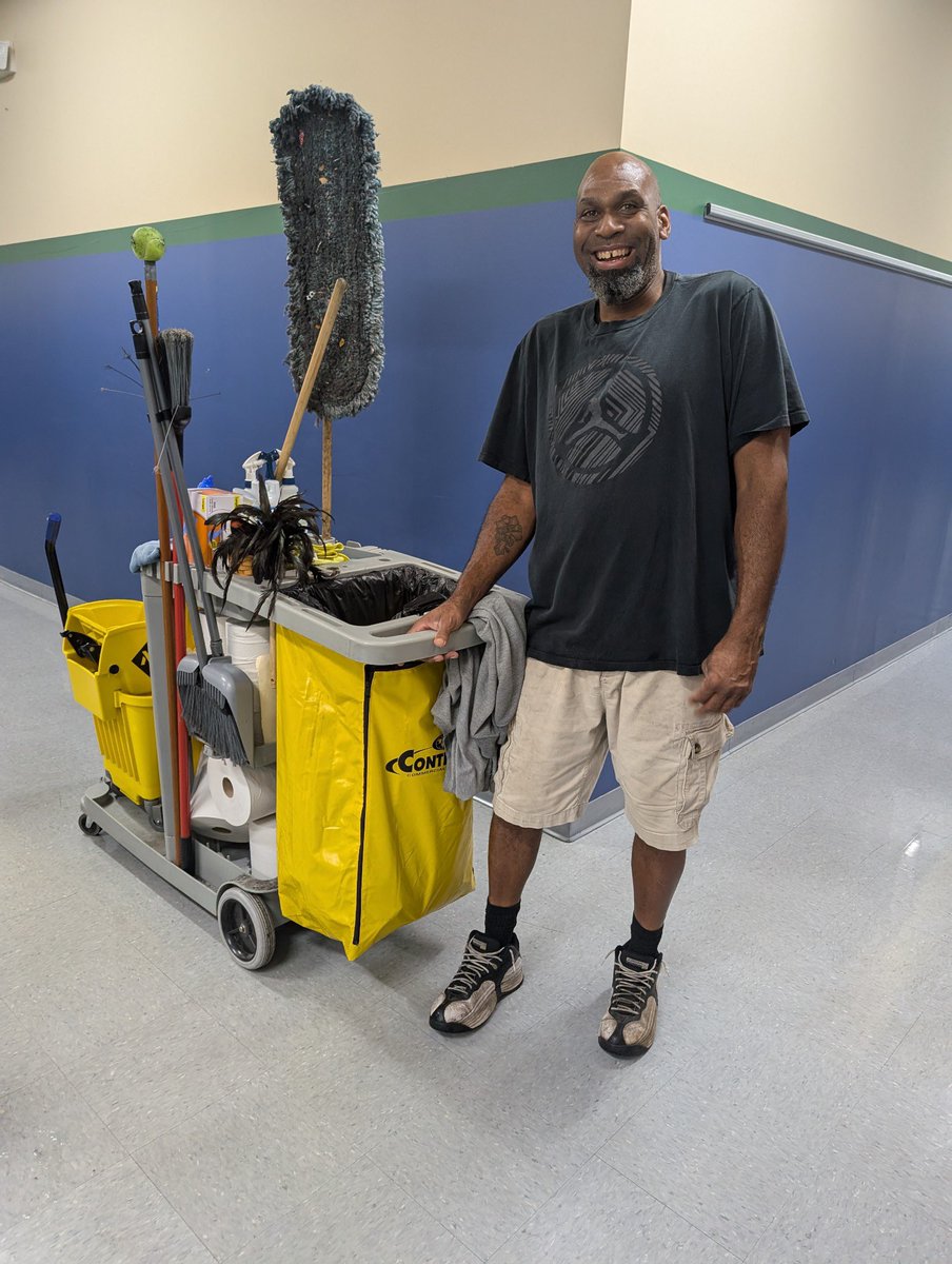 FCCS_School's tweet image. Frederick Classical Charter School is proud to honor Ms. Stoner and Mr. Willis on National Custodian Day!
On behalf of the staff, scholars and families of FCCS- we thank you for all you do!
@FCPSMaryland
#FCCS #FCPSproud
📸 : Laura Taylor and Shellie Stoner
