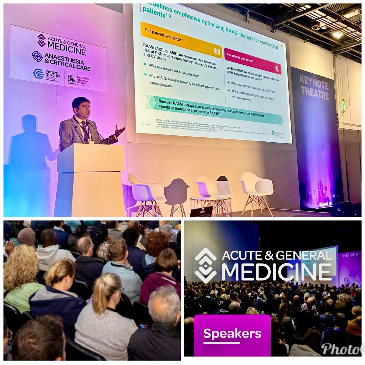 Dr Rajay Narain (@rajaynarain) on Twitter photo Great to address the Annual Meeting of the <a href="/AGMConfUK/">Acute & General Medicine Conference</a> <a href="/RCSnews/">The Royal College of Surgeons of England</a> at @ExCeLLondon on #CardioRenalMetabolic challenges in the new world.
#CardioX #MedX #GlobalHealth #GBD #GhaHealth Great to address the Annual Meeting of the <a href="/AGMConfUK/">Acute & General Medicine Conference</a> <a href="/RCSnews/">The Royal College of Surgeons of England</a> at @ExCeLLondon on #CardioRenalMetabolic challenges in the new world.
#CardioX #MedX #GlobalHealth #GBD #GhaHealth