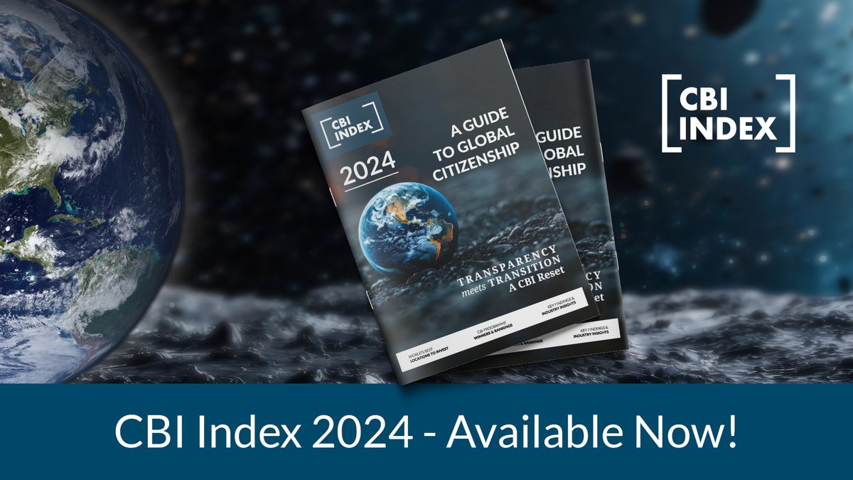 CBIIndex's tweet image. The wait is finally over, download the CBI Index 2024 here - cbiindex.com/2024-report/

#CBIIndex #citizenshipbyinvestment #citizenship #secondcitizenship #immigration #investment #dualcitizenship #globalcitizen #citizenshipranking #investmentmigration