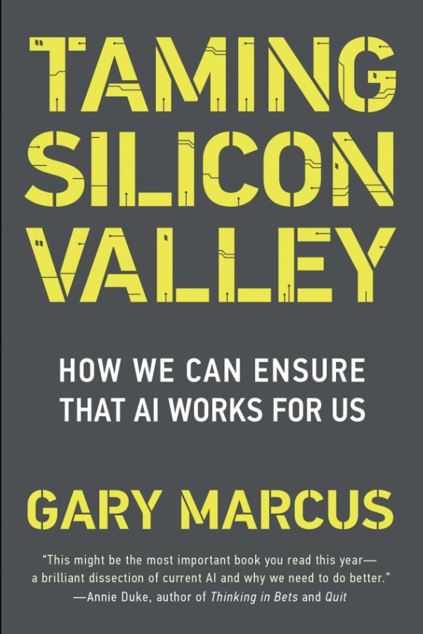 CloserToTruth's tweet image. AI may revolutionize the world or bring destruction. @GaryMarcus explains that we still have time to make a choice. Learn about the issues with Big Tech and how we can safeguard our future. Now available on @mitpress 

Read an excerpt on the CTT website: bit.ly/3Y6tZKR