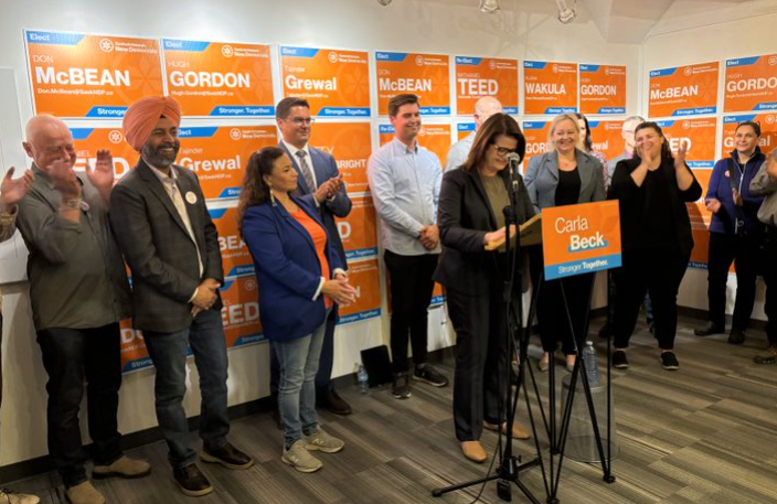 The campaign has officially kicked off! Signs are up, our office is open, and our leader was in Saskatoon to start things off. We believe that #ChangeIsComing!! And it's time. @carlabecksk #CampaignKickoff #VoteForChange #SaskatchewanPolitics