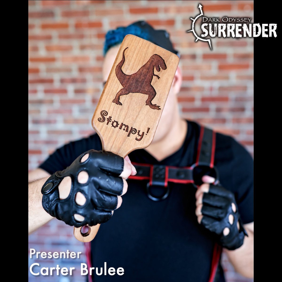 Dark Odyssey: Surrender Presenter Spotlight - Carter Brûlée is a switchy, pansexual, polyamorous, trans boy passionate about education and dessert.