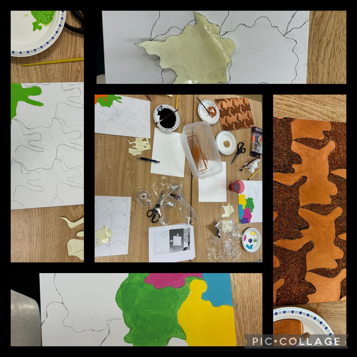 MathWithWoody's tweet image. Math Art today during our FLEX tutorial sessions @ngpshth and the projects are looking so great! Such creativity #mathisart #iteachmath