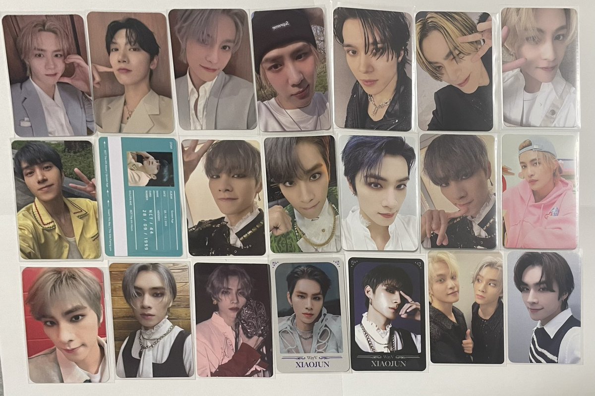 6ycolu_'s tweet photo. WayV 威神V 威神 ラントレ トレカ 6000円 購入特典 交換 On The Way 過去 Give Me That On My Youth Phantom 

【譲】
クン テン シャオジュン ヘンドリー ヤンヤン

【求】
The highest 未使用シリアルコード(ものによっては複数:1)

気軽にお声掛けお願いします🙇‍♀️ https://t.co/5JeoVnQ5KW