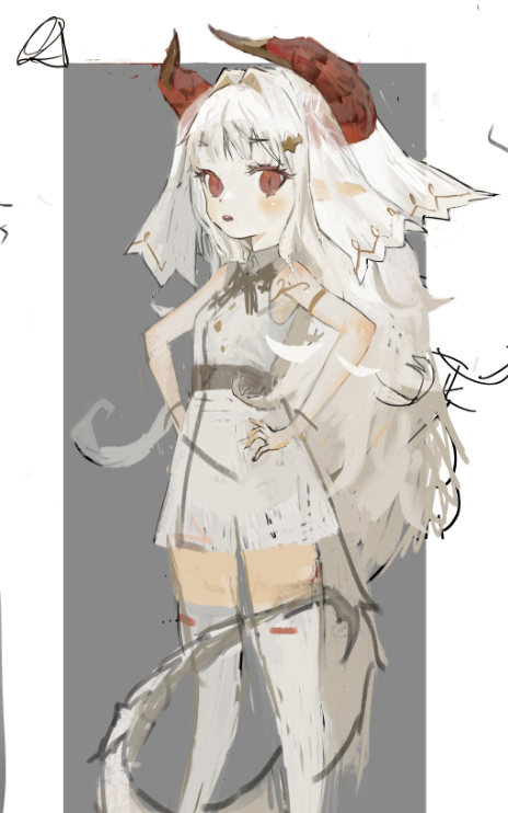 Moru_minjun's tweet image. #art #animegirl #digitalartwork #アニメ 
#doodleart