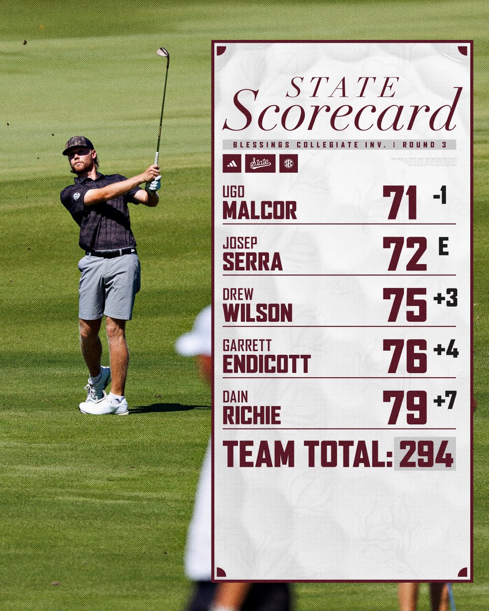 Mississippi State Men’s Golf tweet media