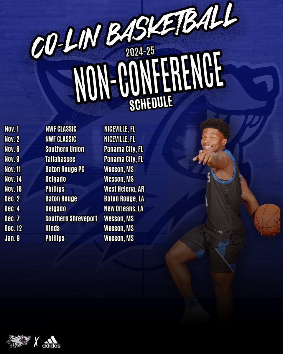 Our Non-Conference schedule has been released!

30 day countdown begins now… ⏳

#BackThePack 🐺🏀