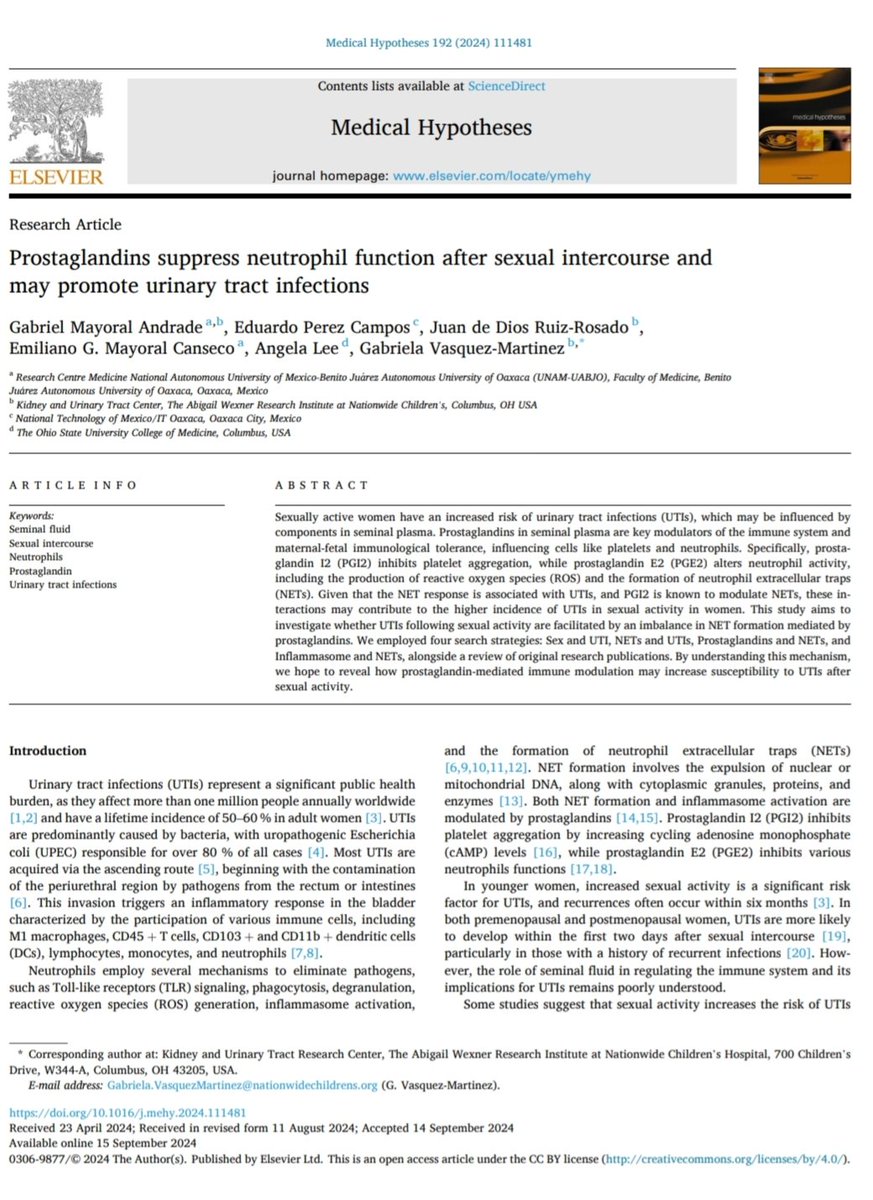 A novel hypothesis for UTIs...
kwnsfk27.r.eu-west-1.awstrack.me/L0/https:%2F%2…