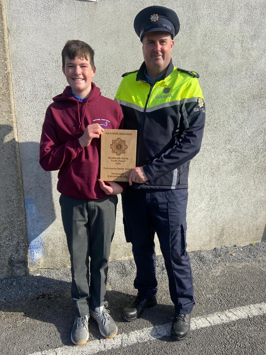 Marist College (@maristathlone) on Twitter photo Westmeath Comhairle Na nÓg RSA day in Athlone Town Stadium today.
Marist Student Council were out supporting this event.
Congratulations to Charlie Claffey who accepted the Garda Youth Award on behalf of Comhairle Na nÓg.
<a href="/ComhairleNa/">Westmeath Comhairle na nÓg</a> <a href="/ComhairleNaNog1/">Comhairle na nÓg</a> Westmeath Comhairle Na nÓg RSA day in Athlone Town Stadium today.
Marist Student Council were out supporting this event.
Congratulations to Charlie Claffey who accepted the Garda Youth Award on behalf of Comhairle Na nÓg.
<a href="/ComhairleNa/">Westmeath Comhairle na nÓg</a> <a href="/ComhairleNaNog1/">Comhairle na nÓg</a>