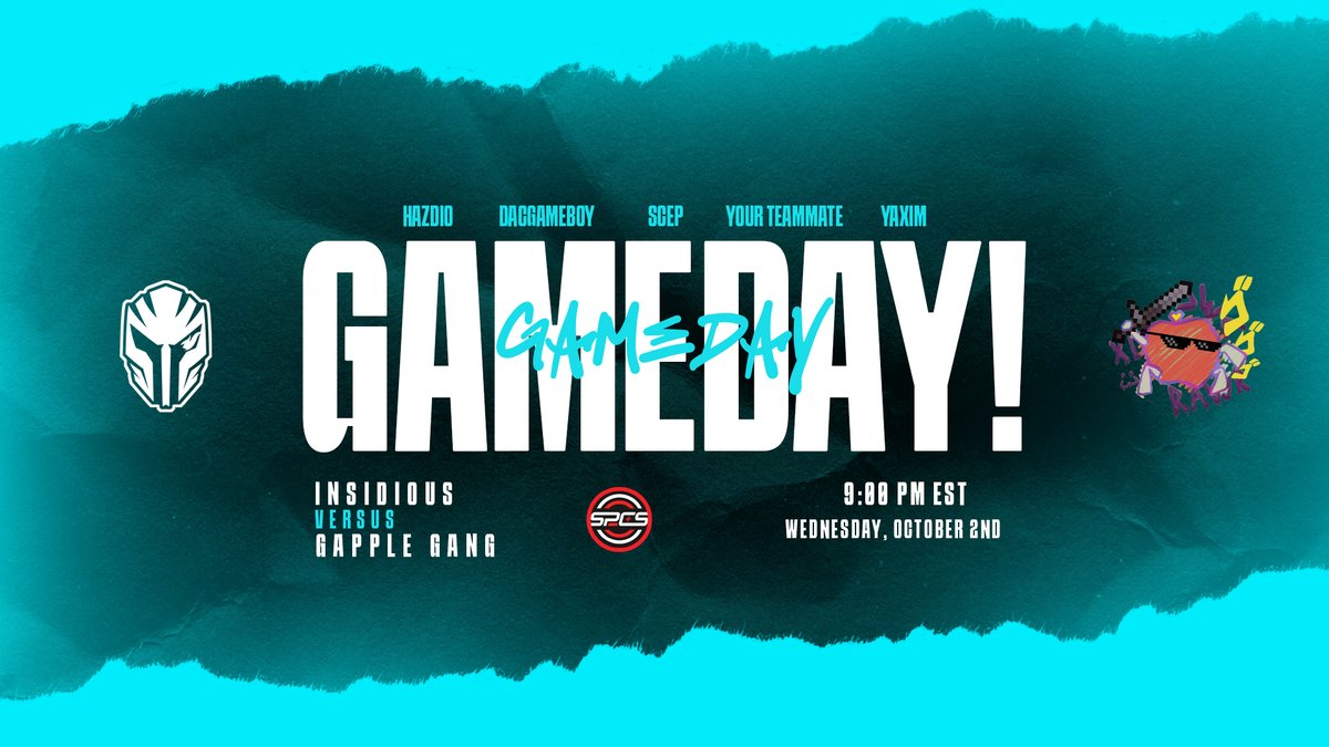 Insidious_OW's tweet photo. Play-In's for @SpawnPointCS Series 1 start TONIGHT as Insidious takes on Gapple Gang at 9PM Eastern Time! Come out and support the team! https://t.co/FGalrpGMhd