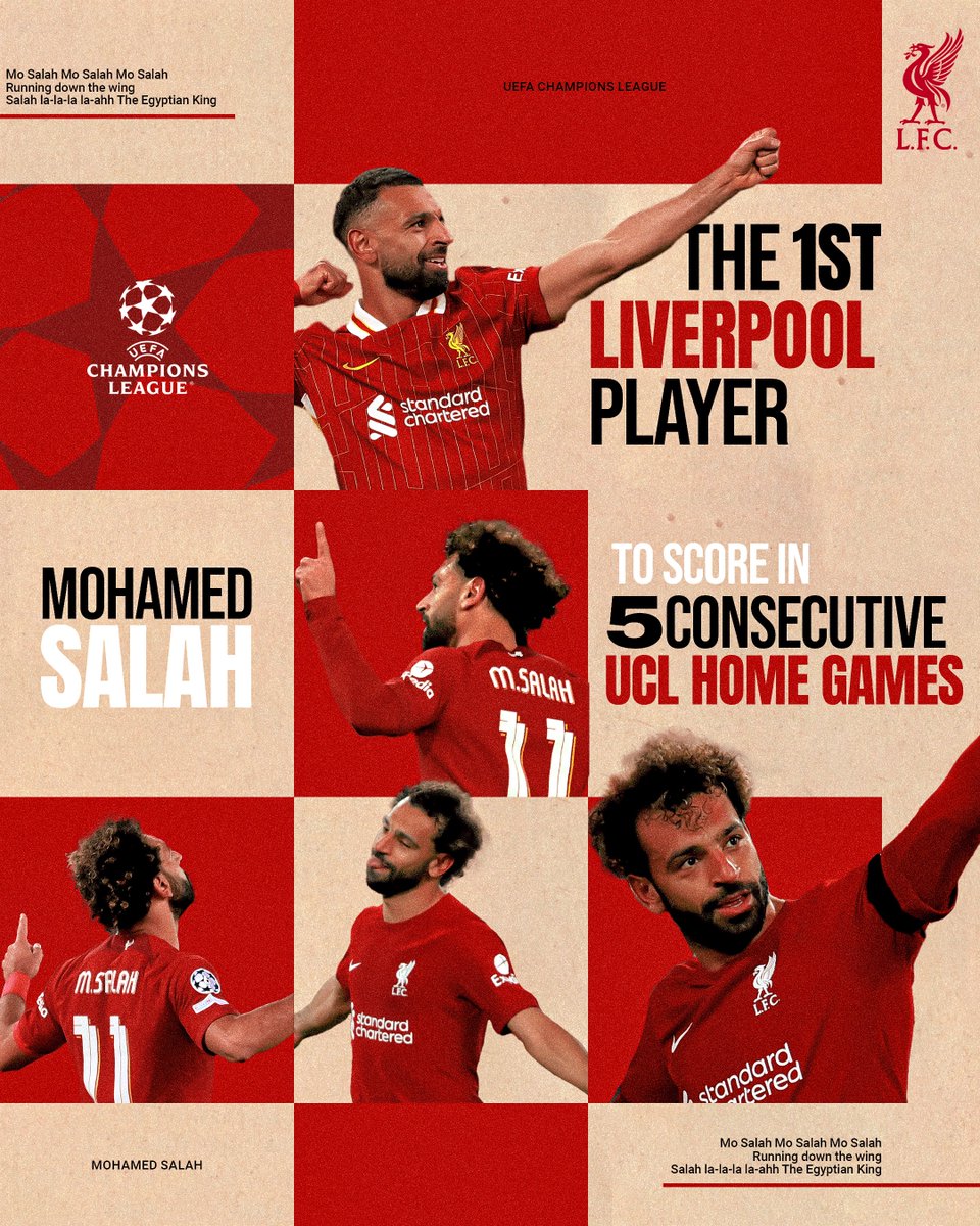 LFC's tweet photo. Magnificent Mo 🇪🇬👑 https://t.co/ZOxDROuxi1