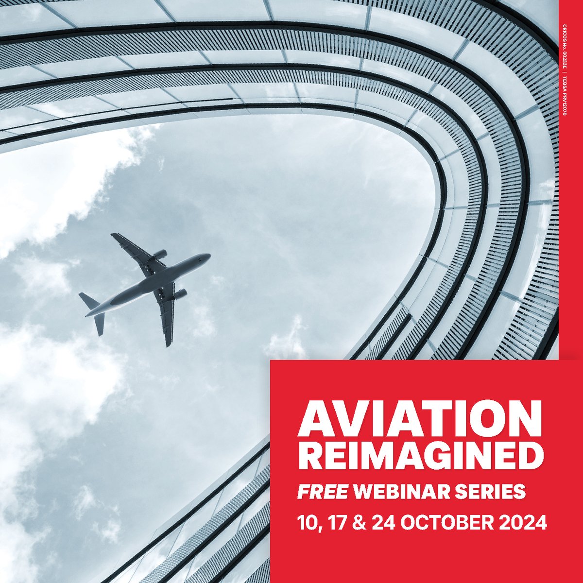 Join us for Session 1 of the #AviationReimagined series! Decarbonising Aviation in Context: Economic &amp; Regulatory Issues. Thurs, 10 Oct, 3-4:30 pm AEST.

Register: events.griffith.edu.au/event/7c6d7d70…

<a href="/Griffith_Uni/">Griffith University</a> <a href="/ClimateGriffith/">Griffith Climate Action</a> <a href="/GriffithBiz/">Griffith Business School</a>