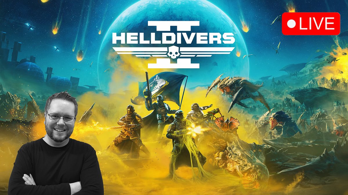 TreydasTheGray's tweet photo. Live 🎥
Playing with Viewers 🤍
#Helldivers2
https://t.co/06blZqLZ6m
#chill #helldivers2 #helldivers2pc #helldivers2gameplay #videogames #gaming #streamer #follow #pcgaming #twitch #twitchstream https://t.co/aDoqiVUAot