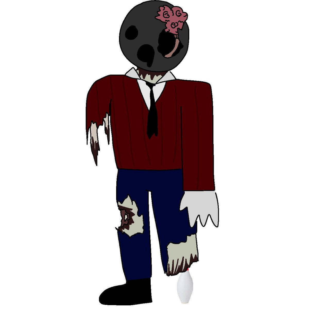 ThinkOfPile's tweet image. zombified me