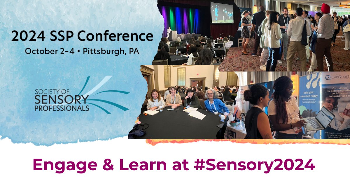 Day 1 of #Sensory2024 is in the books! Today started with 2 dynamic keynotes and workshops. Attendees gained insights, explored cutting-edge innovations, and made valuable connections.

What was your favorite moment of the 2024 SSP Conference?
#SensoryScience #SensoryConference