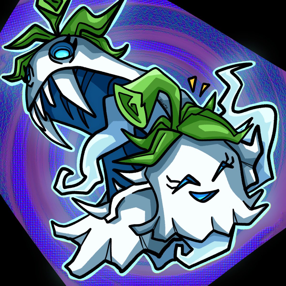 GlutoART's tweet photo. Pepper Ghost!

#plantsvszombie #pvz #pvzfanart https://t.co/5KYnv8TTCr