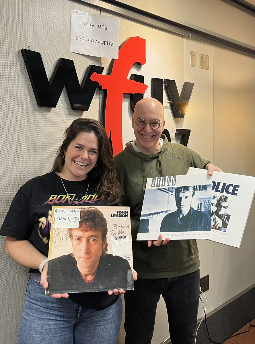 Eric Holland (@hollandude) on Twitter photo Meghan Offtermatt hanging with me on the airwaves tonight on <a href="/wfuv/">WFUV Radio</a> as the fall member drive is going on - we’re getting ready for the House of Wax at 8! Please supportwfuv.org Meghan Offtermatt hanging with me on the airwaves tonight on <a href="/wfuv/">WFUV Radio</a> as the fall member drive is going on - we’re getting ready for the House of Wax at 8! Please supportwfuv.org