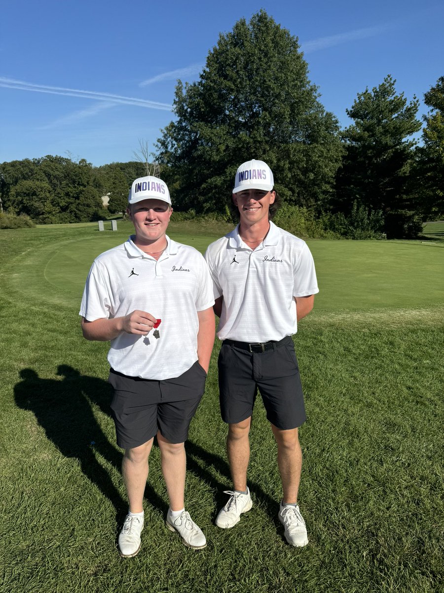 Mascoutah Indians Boys Golf (@mhsindians_golf) on Twitter photo The Indians fall short of Sectionals as a team but we do have two advancing individuals. Congratulations to <a href="/jacob_florek/">Jacob Florek</a> and <a href="/darrenklein24/">Darren Klein</a> for moving on to the next round! #GoIndians The Indians fall short of Sectionals as a team but we do have two advancing individuals. Congratulations to <a href="/jacob_florek/">Jacob Florek</a> and <a href="/darrenklein24/">Darren Klein</a> for moving on to the next round! #GoIndians