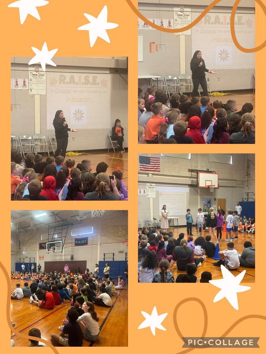 Thomson students learning about Inclusion today at their RAISE assembly led by grade 4!  <a href="/ThomsonTigers/">Thomson Tigers</a> <a href="/NicoleRadulski/">Nicole Radulski</a>