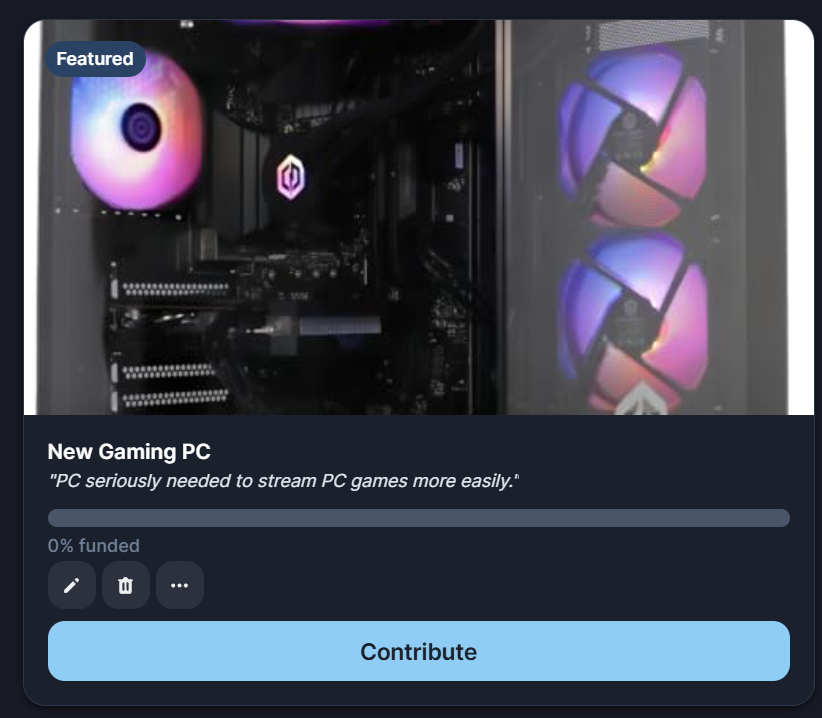 SporeRose's tweet photo. Hey, so the PC I've had on my @official_throne had become unavailable, so to prevent any awkwardness that might come up if the crowdfund goal is ever actually completed for an unavailable PC, I'm just setting the goal to just be via a payout.

https://t.co/QrE82HBRxX https://t.co/Ke2yGMxS6b